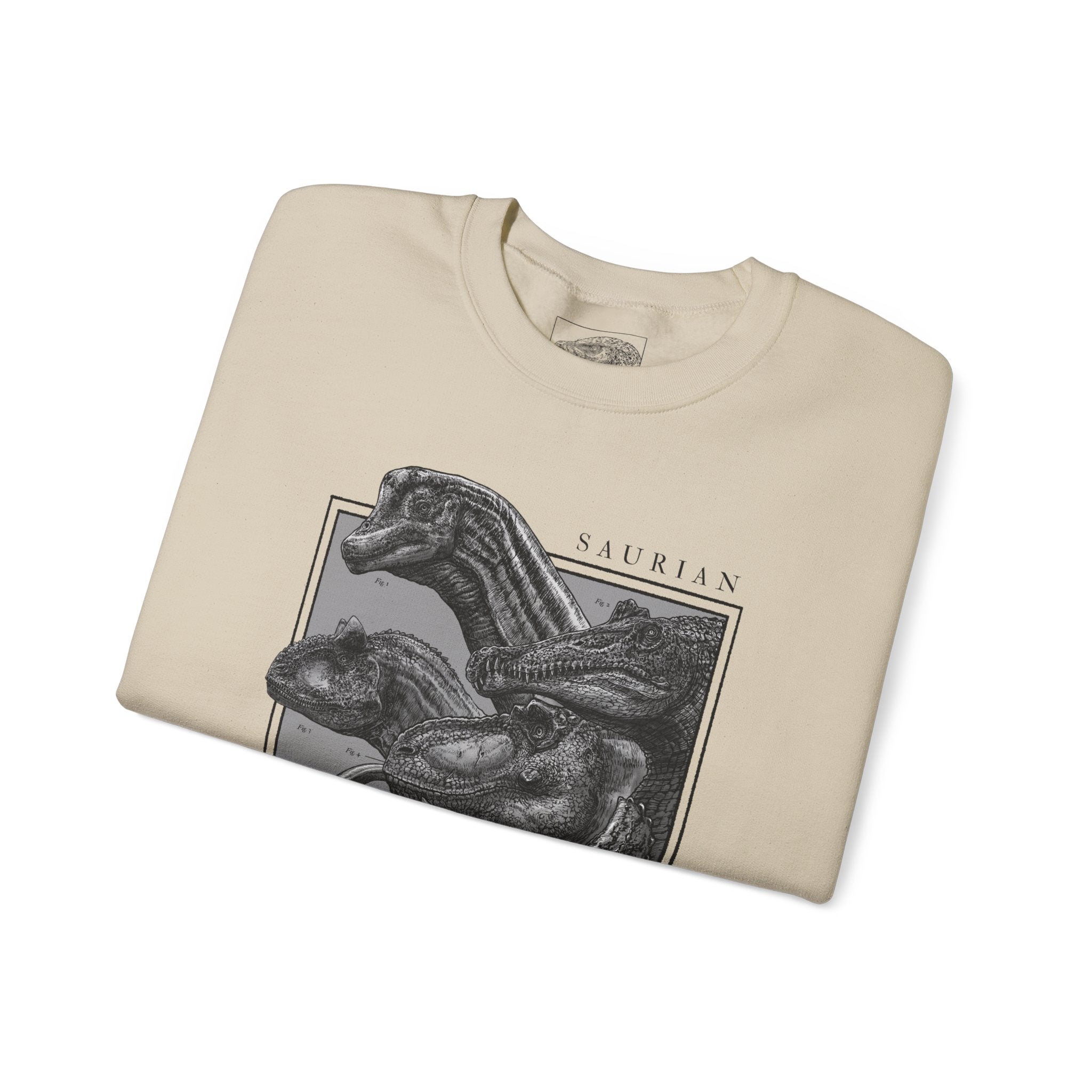 Saurian Crewneck Sweatshirt - Sand