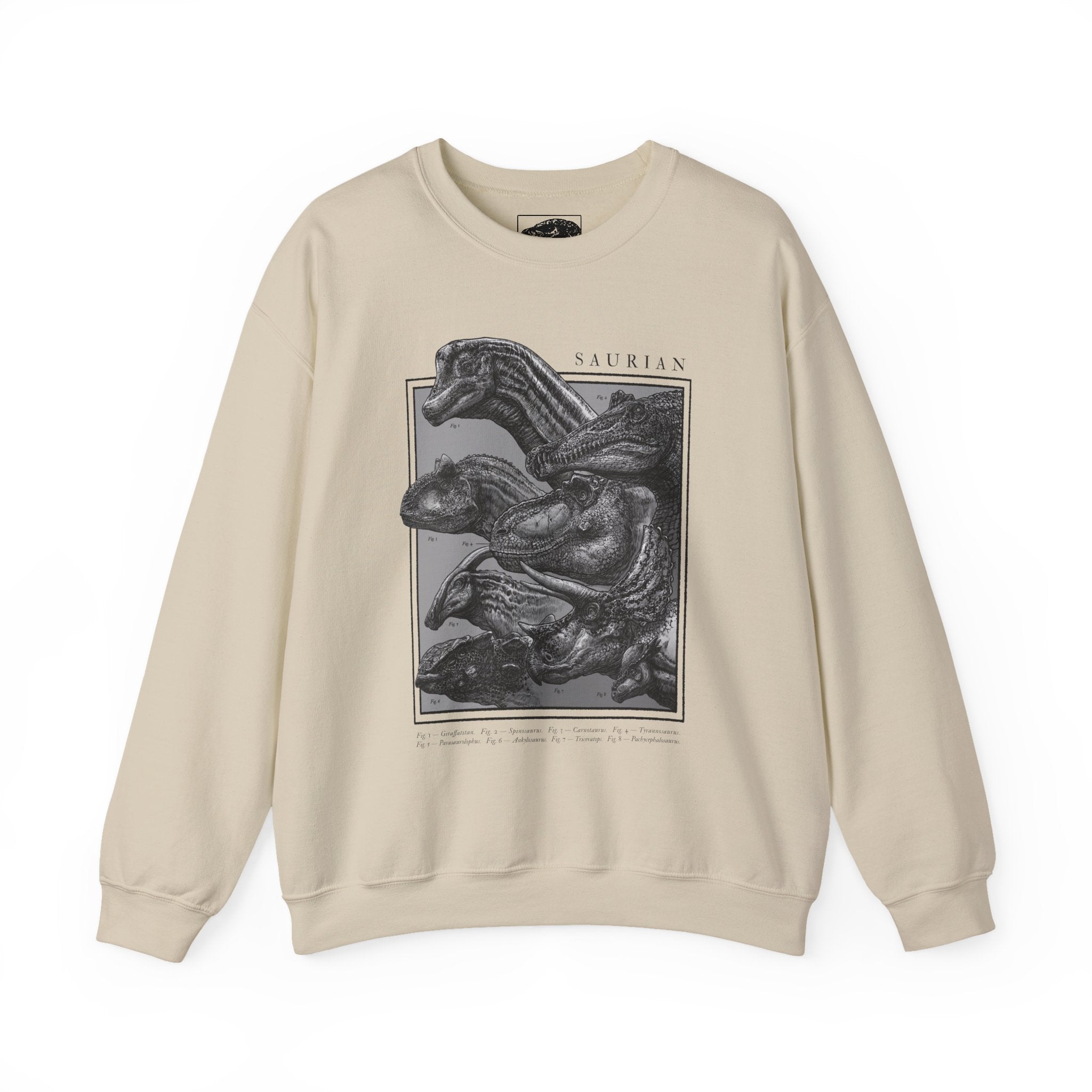 Saurian Crewneck Sweatshirt - Sand