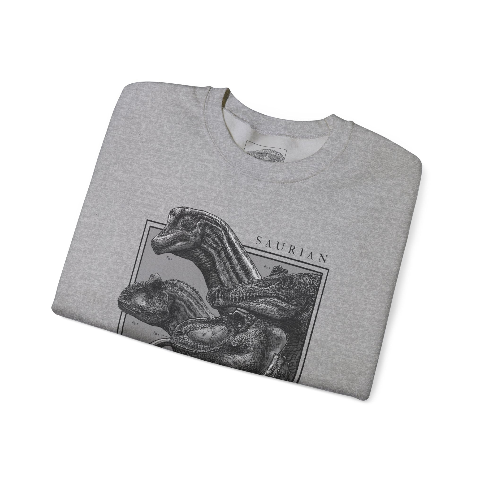 Saurian Crewneck Sweatshirt - Sport Grey