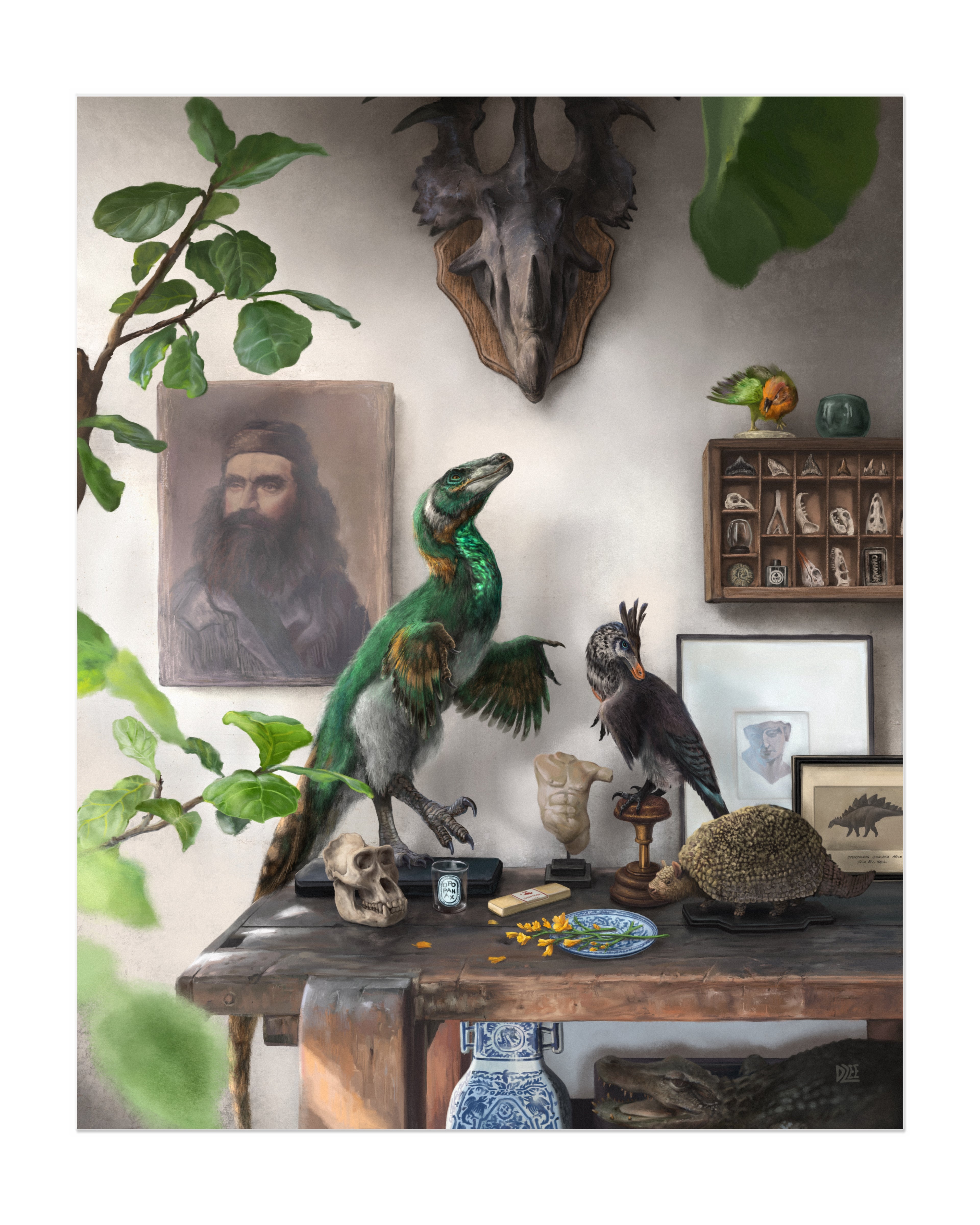 Prehistoric Oddities Poster