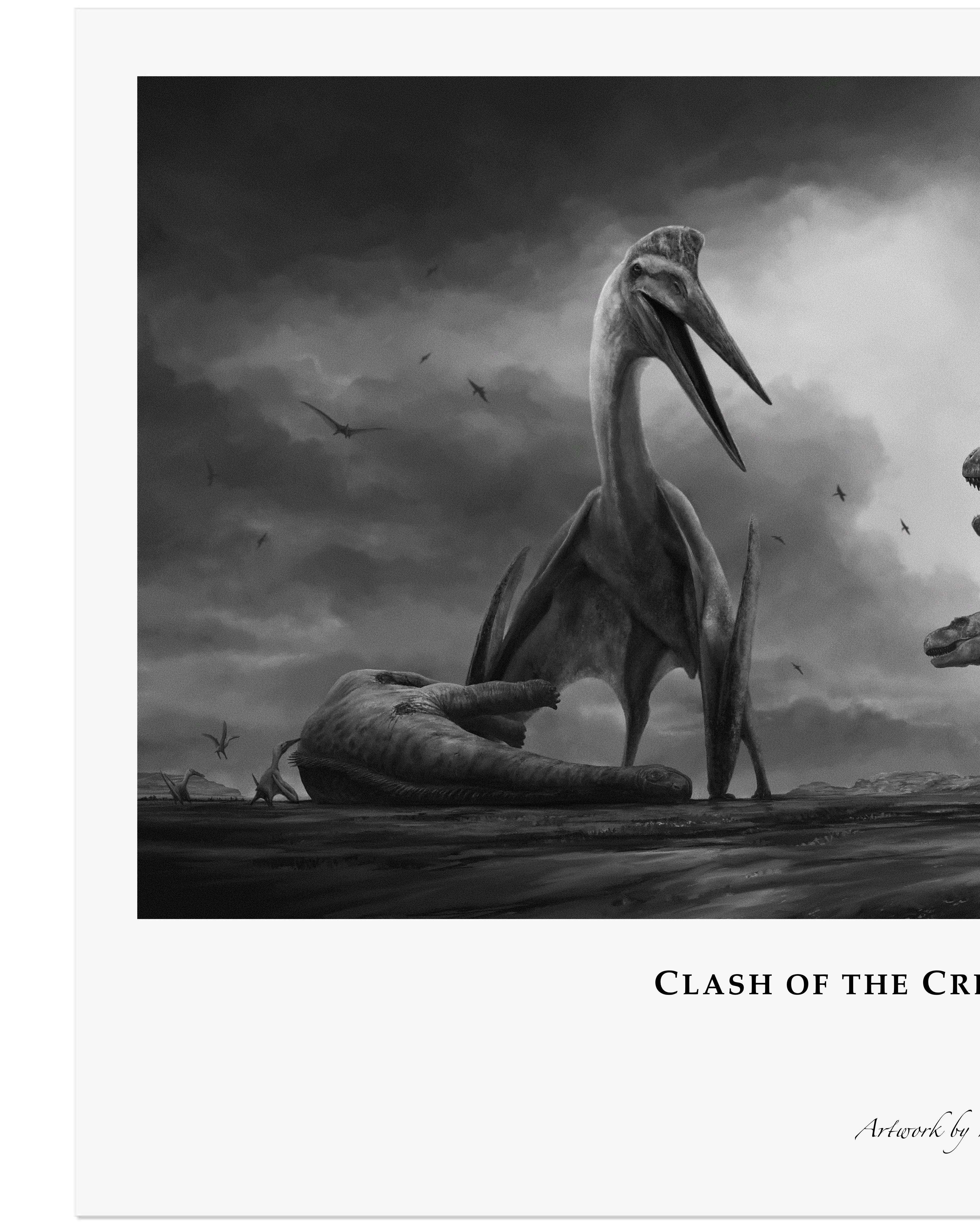 Clash of the Cretaceous Giants Poster