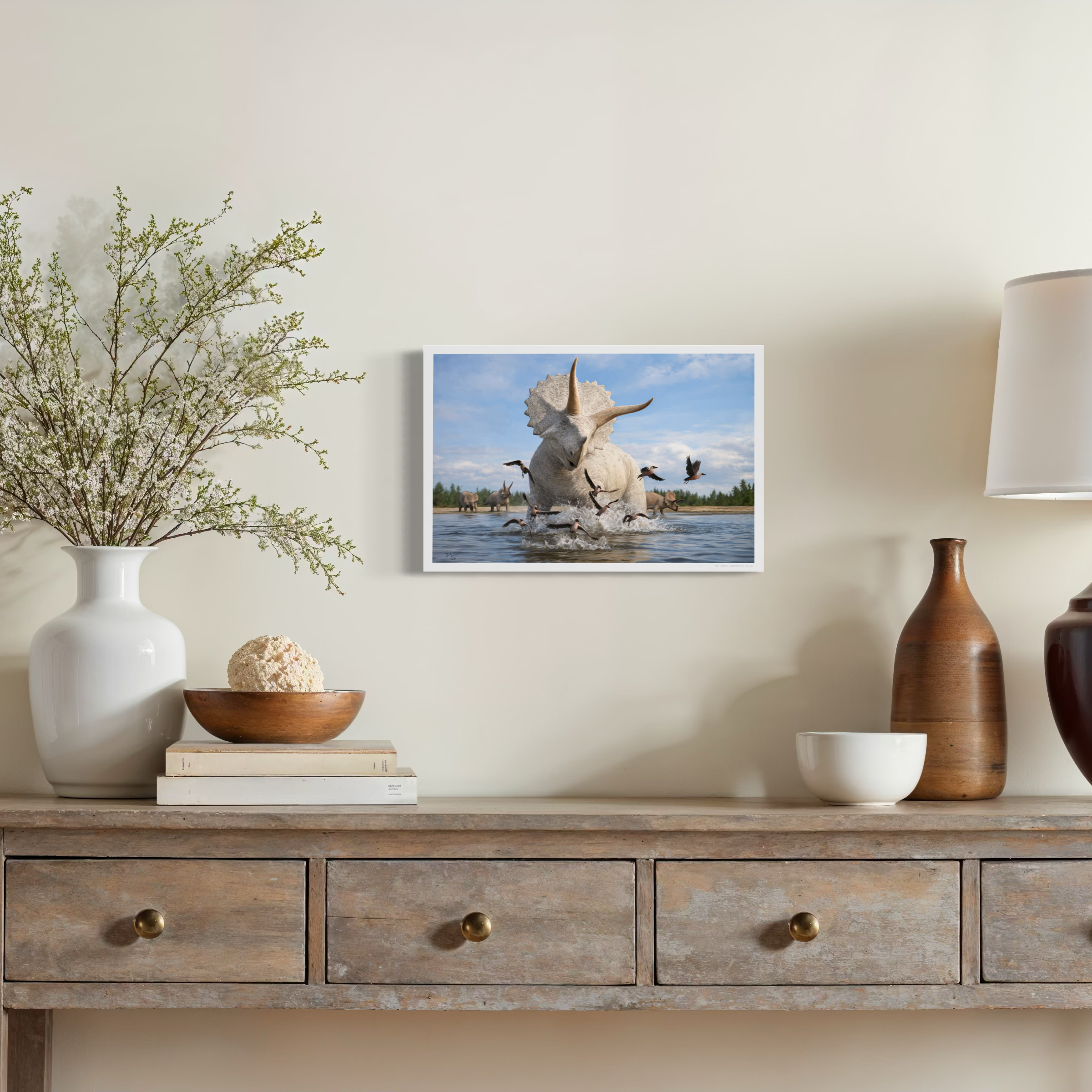 The Albino Triceratops