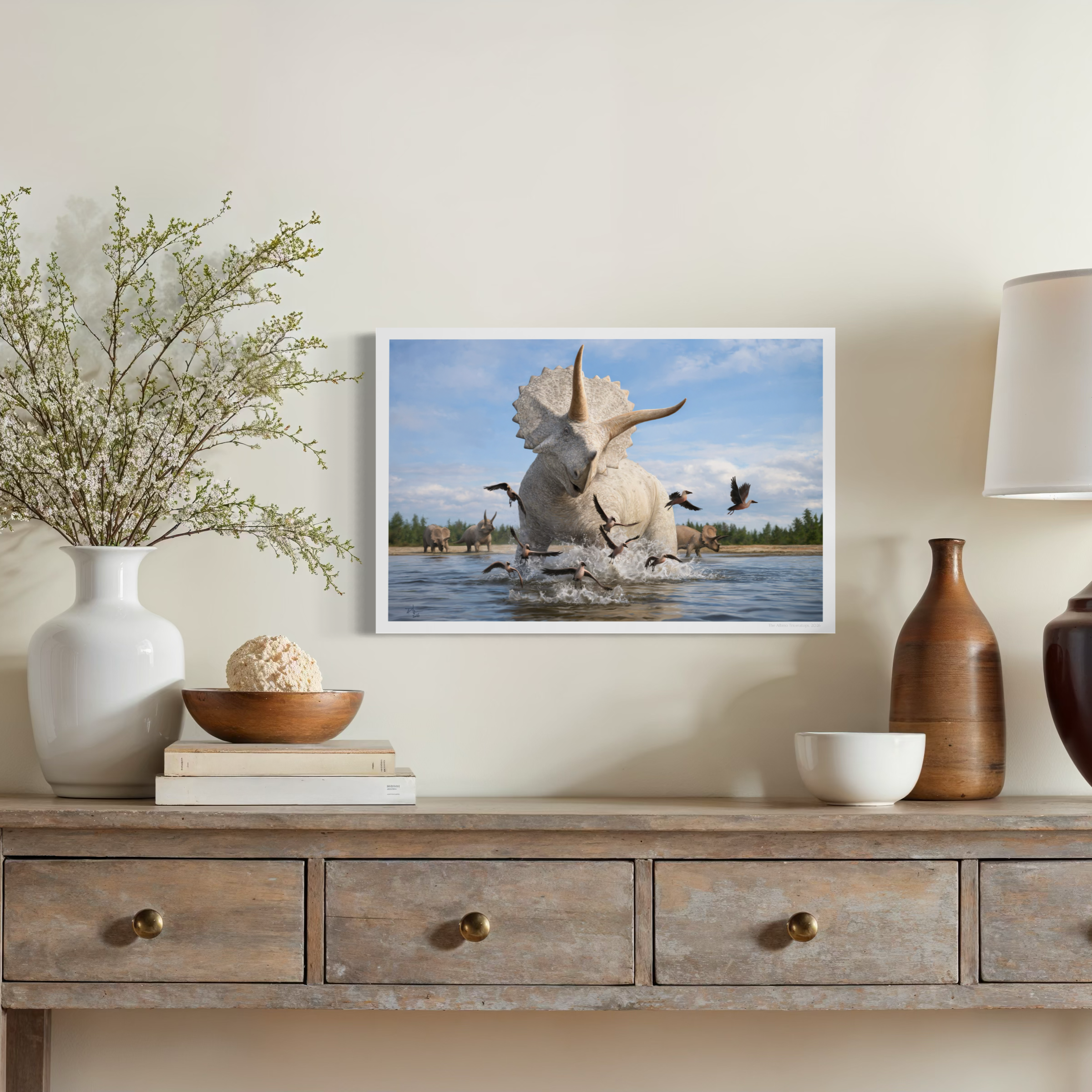 The Albino Triceratops