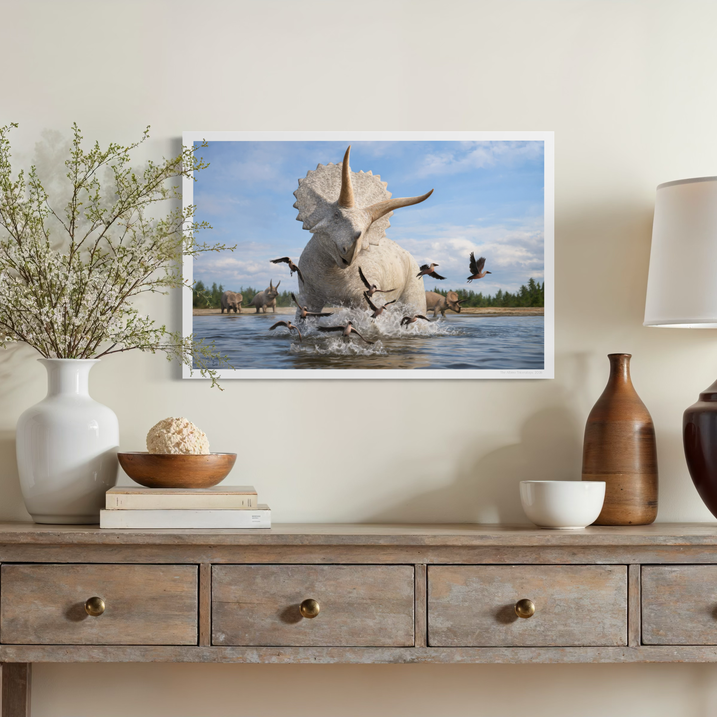 The Albino Triceratops