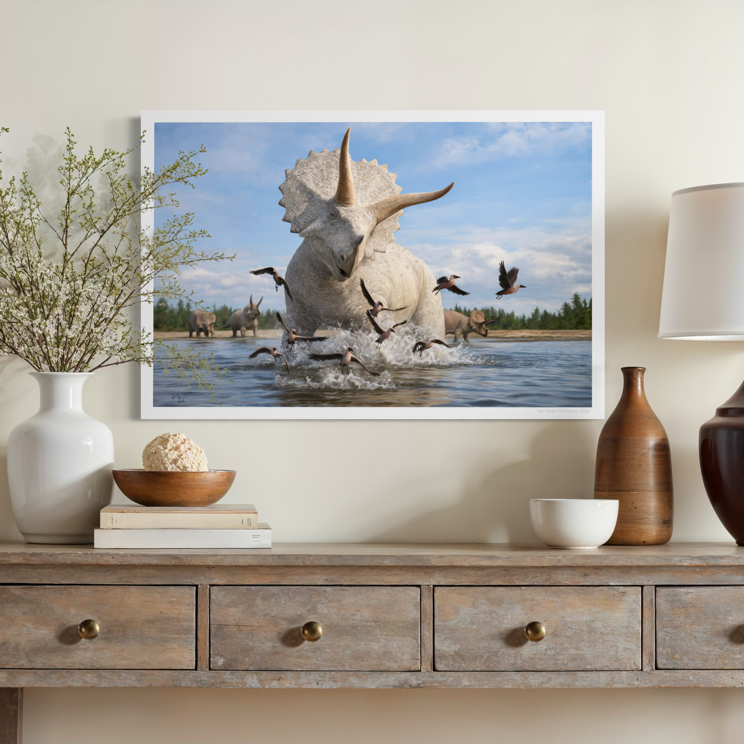 The Albino Triceratops