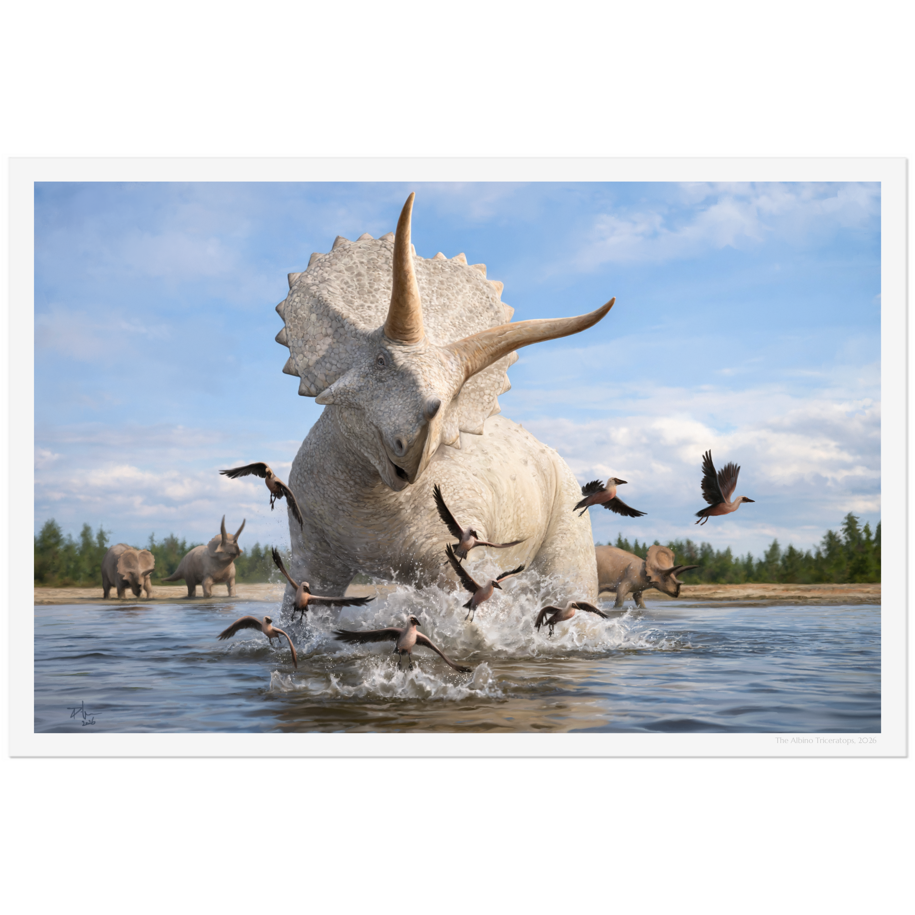 The Albino Triceratops