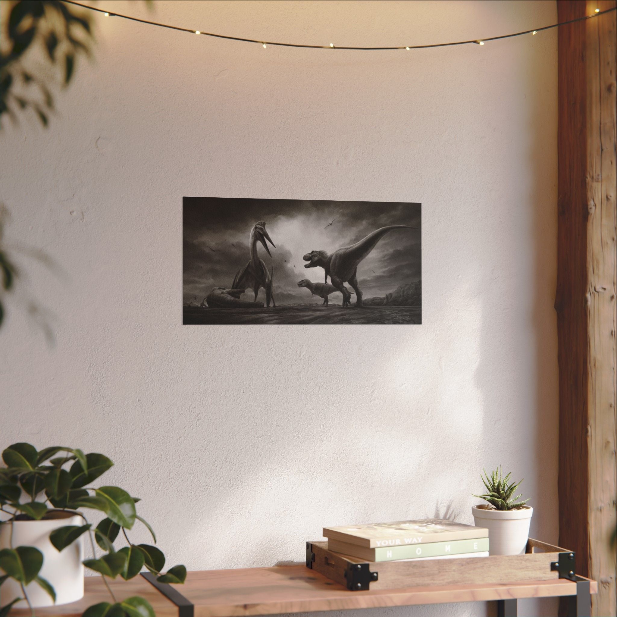 Clash of the Cretaceous Giants Poster